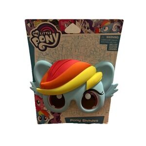 Rainbow Dash Sunstaches Pony Shades My Little Pony Sunglasses For Kids OSFM NIP